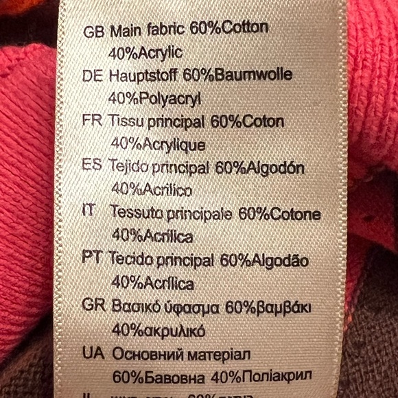 Scotch & Soda Pink & Brown Striped Crew Neck Sweater Womens S - Picture 7 of 10